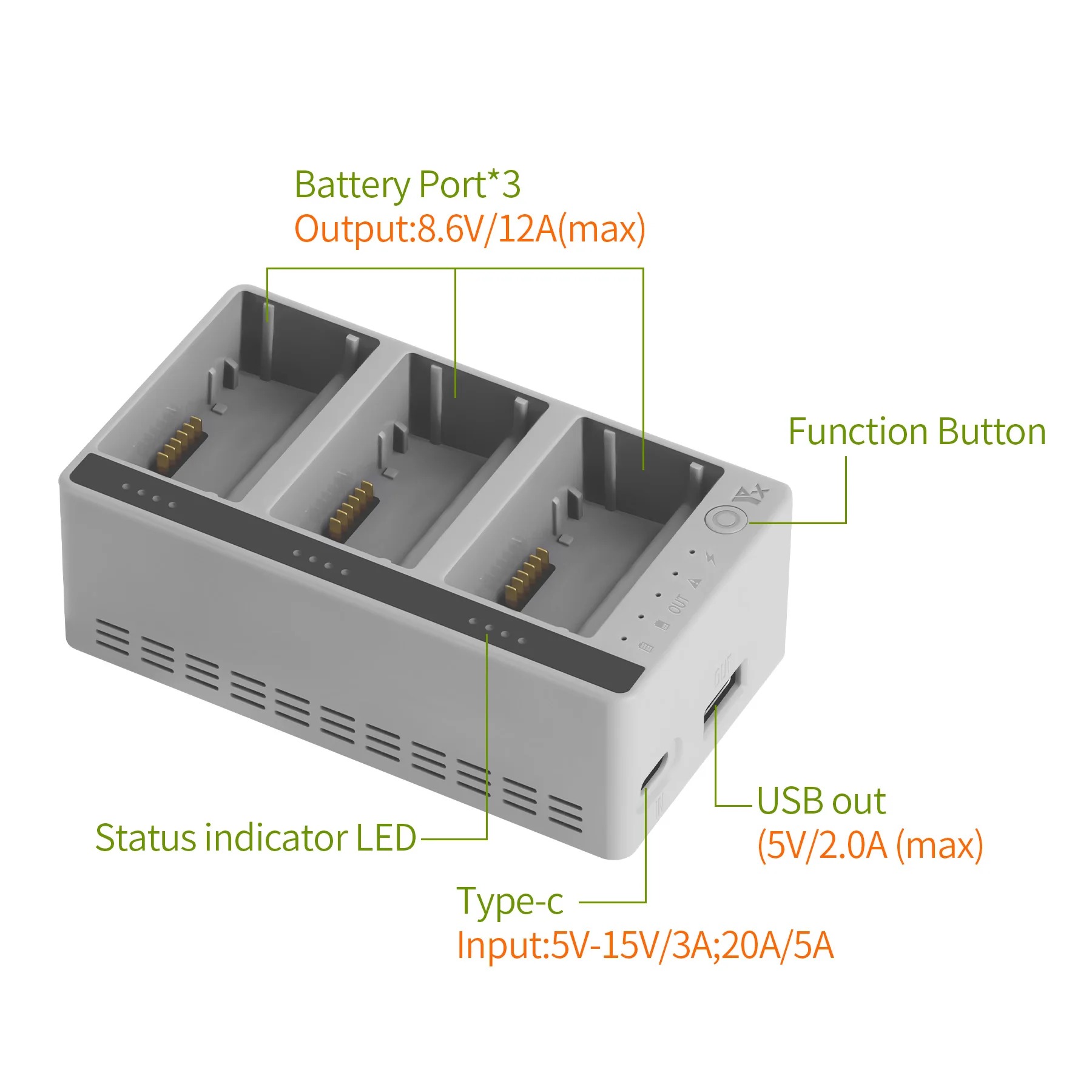Drone Battery Smart - Untuk Baterai Drone DJI LITO 1/X1