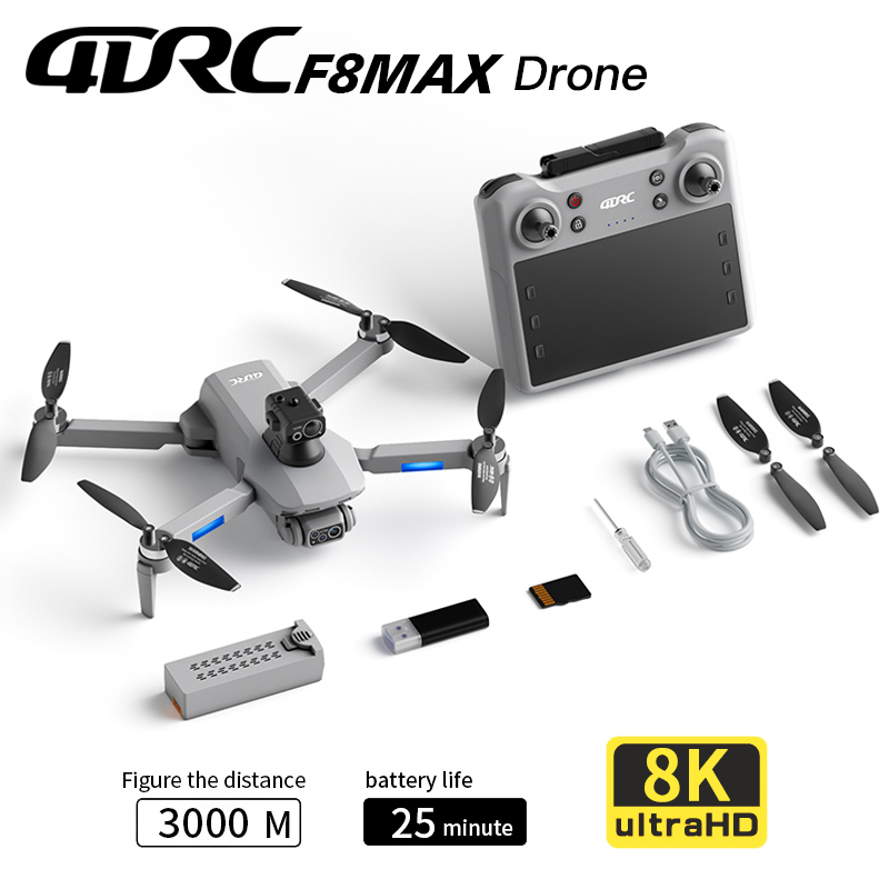 Drone Battery Box - Drone Profesional F8 MAX GPS dengan
