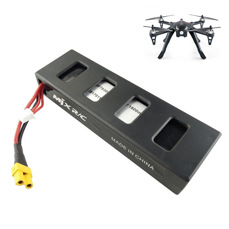 Drone Battery Li-Ion - Original Baterai 7.4V 1800Mah untuk MJX