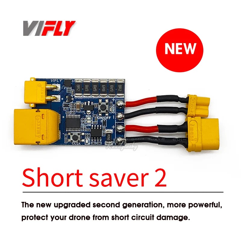 Drone Battery Smart - VIFLY ShortSaver 2, Perangkat Pintar untuk