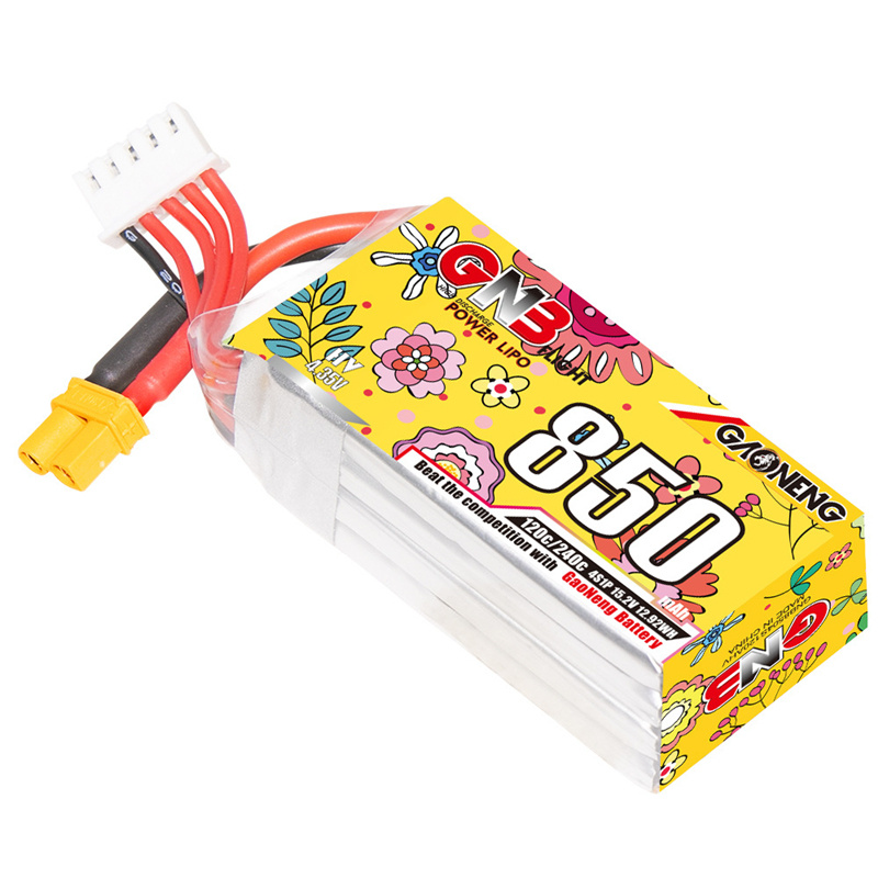 Baterai Lipo GNB 4S 15.2V 850m - Drone Battery 3S ulasan dan harga