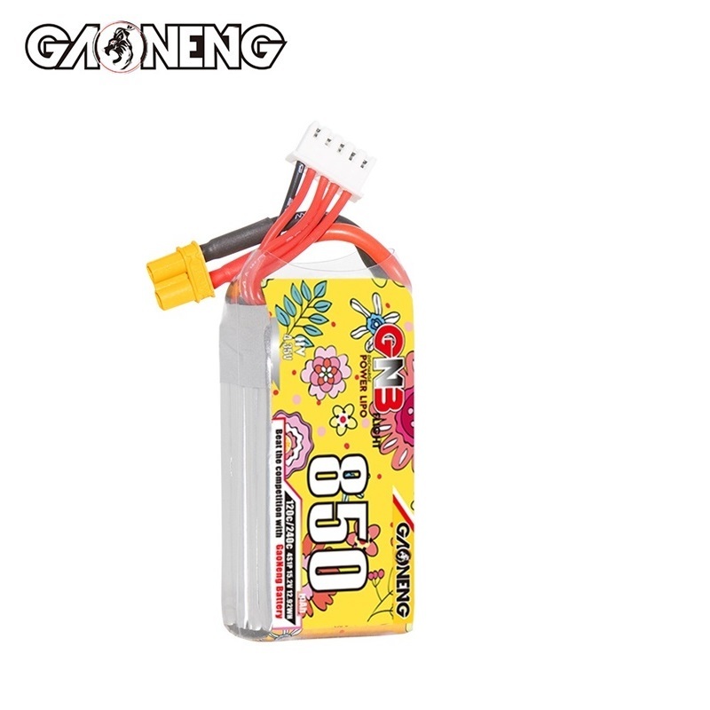 Baterai Lipo GNB 4S 15.2V 850m - Drone Battery 3S ulasan dan harga