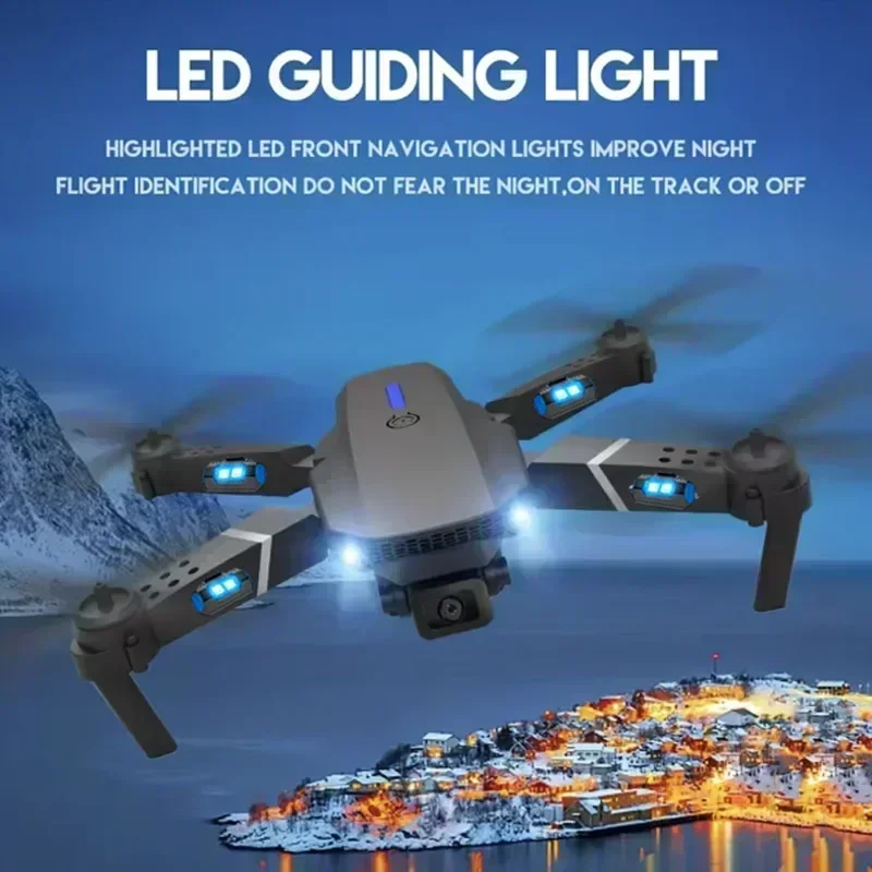 E88 Pro Drone FPV kamera sudut - Drone Battery Box ulasan dan harga