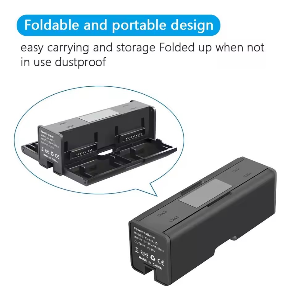Hub Pengisi Daya Lipat Portabe - Drone Battery Smart ulasan dan harga